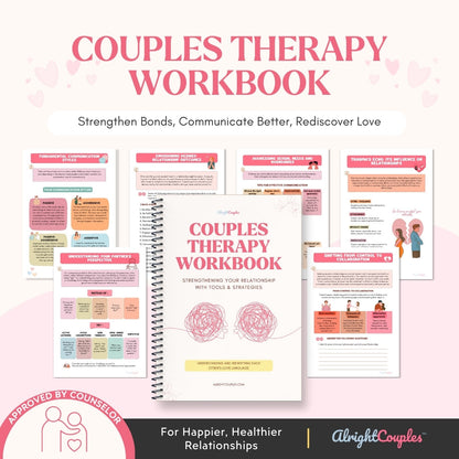 Couples Therapy Workbook – Strengthen Love