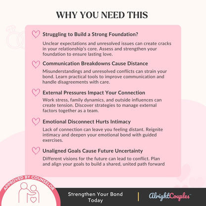 Couples Therapy Workbook – Strengthen Love