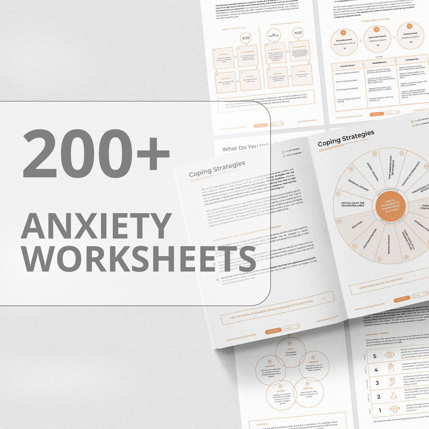 200+ Anxiety worksheets