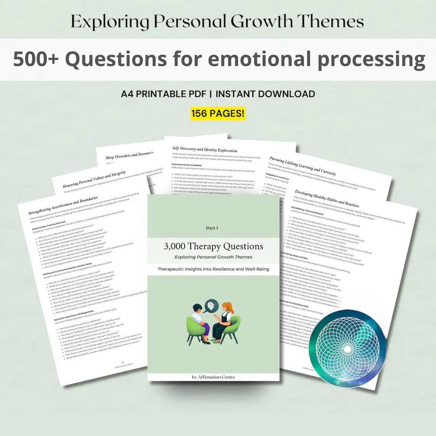 500+ Questions for emotional processing