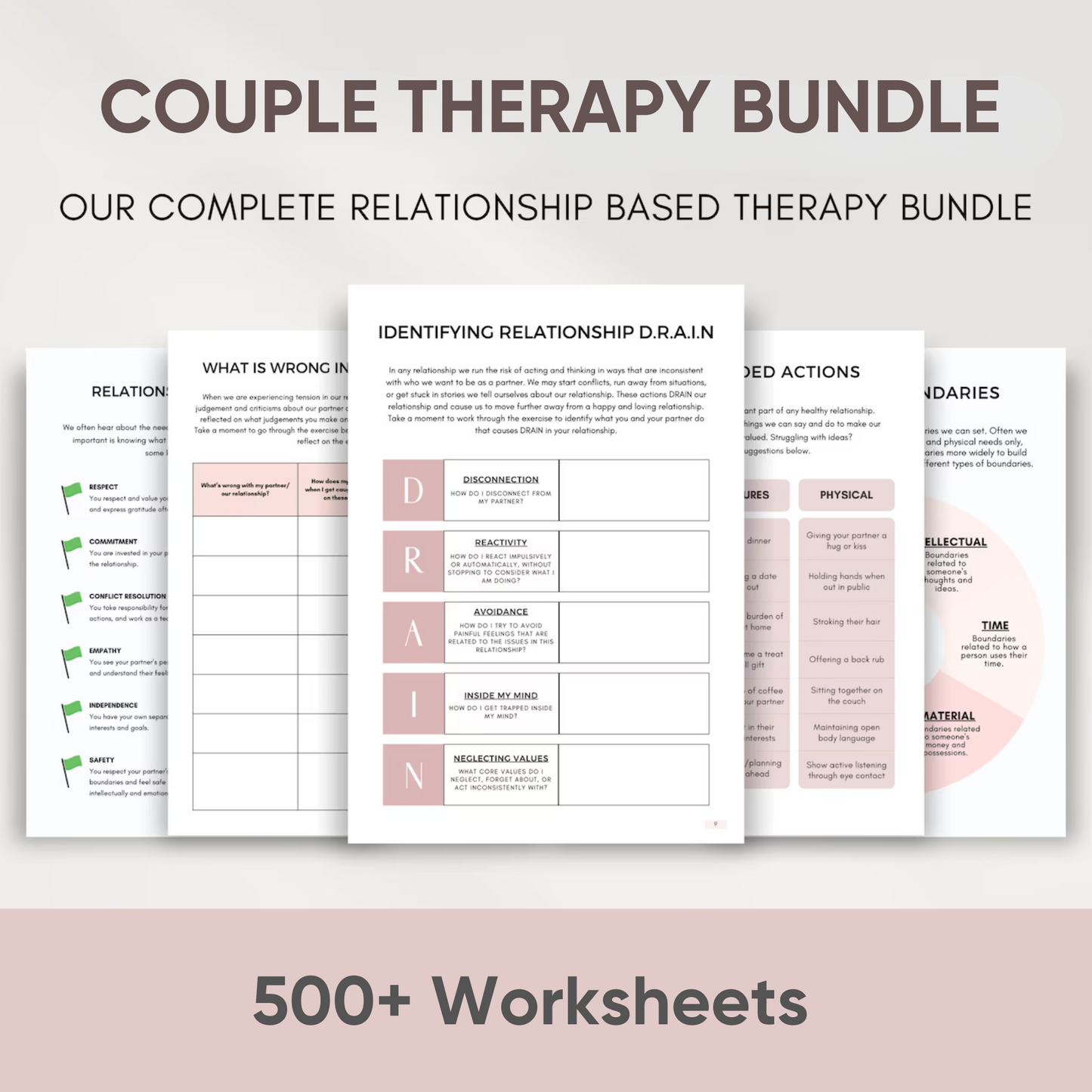 Couple Therapy BUNDLE