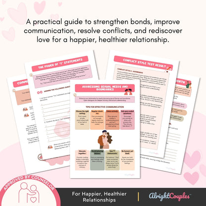 Couples Therapy Workbook – Strengthen Love