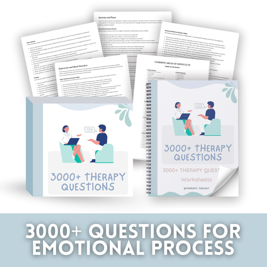 3000+ Questions for emotional processing