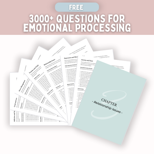 3000+ Questions for emotional processing