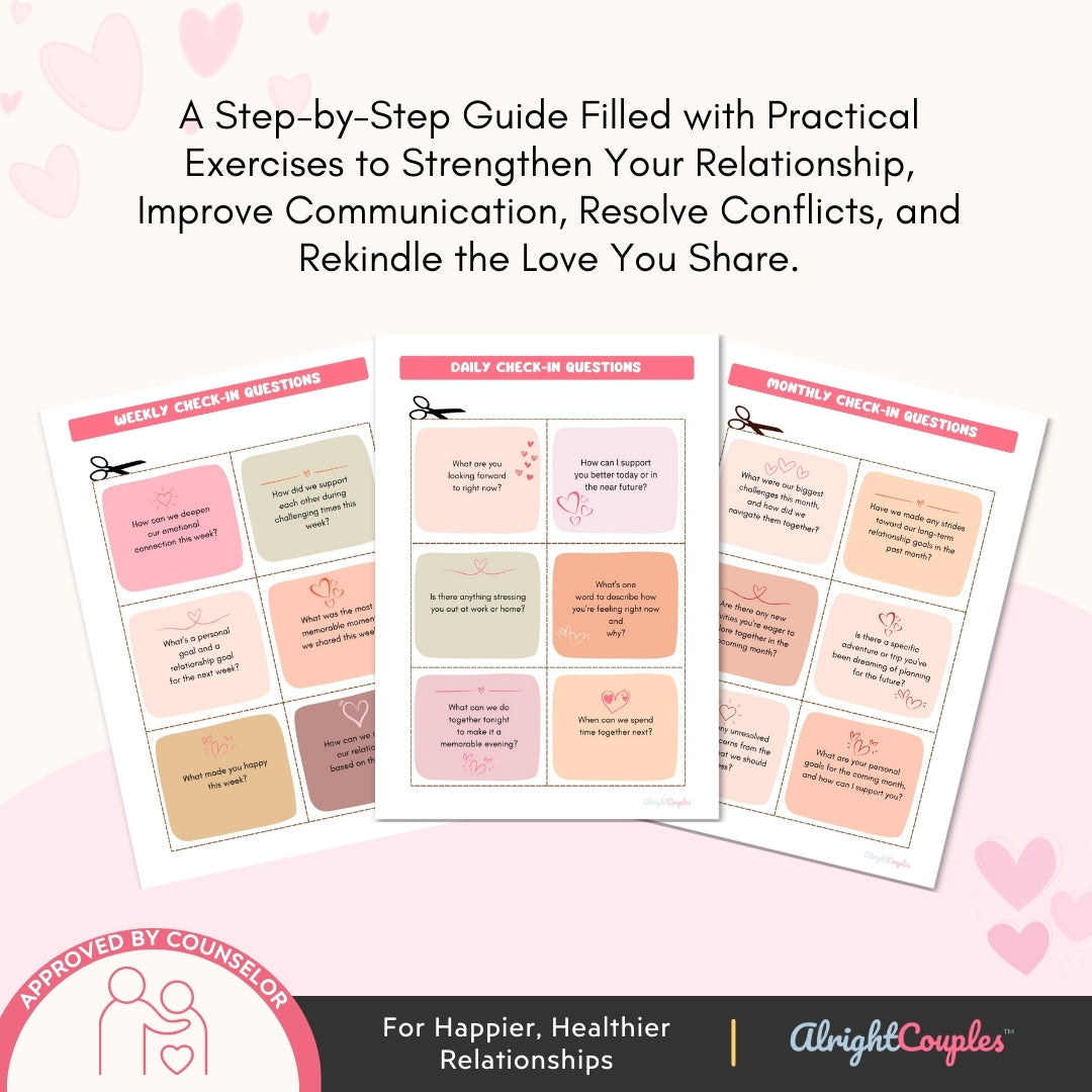 Couples Therapy Workbook – Strengthen Love