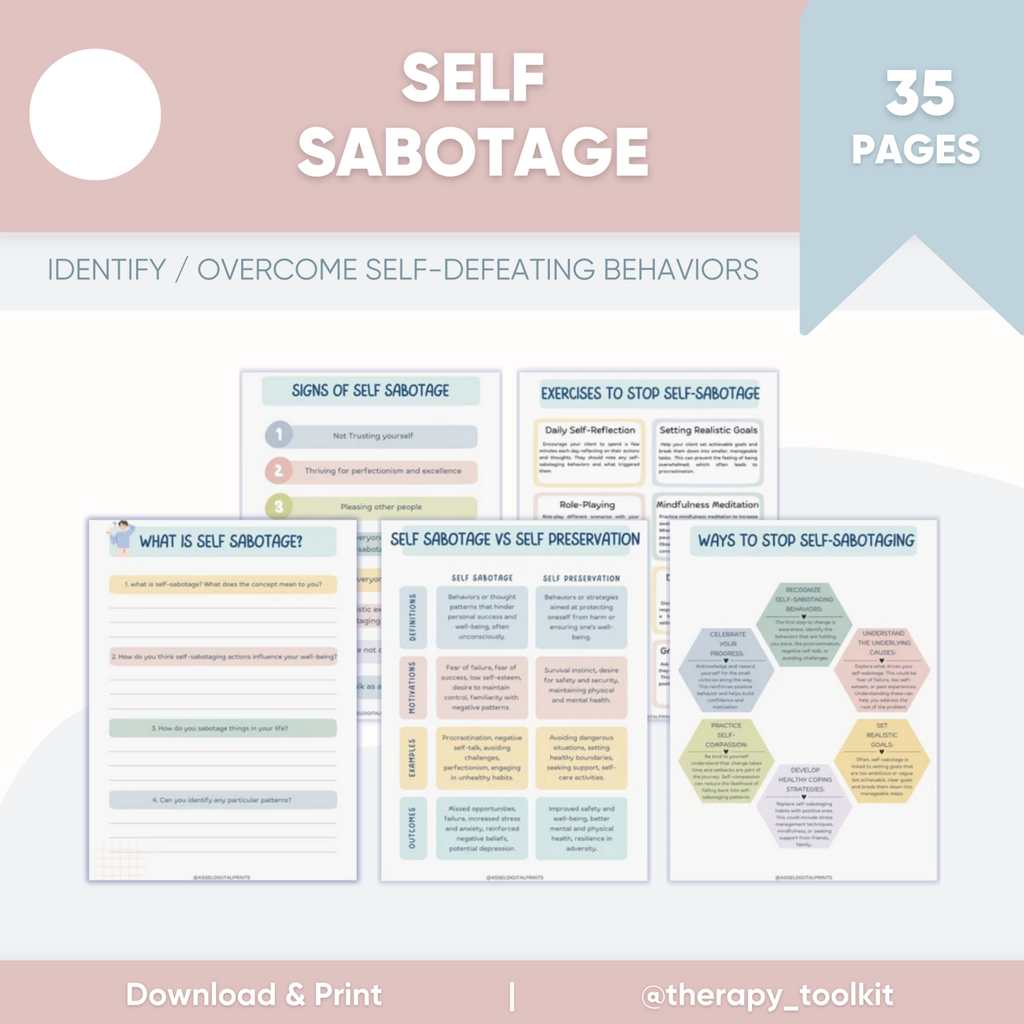 Self Sabotage Bundle