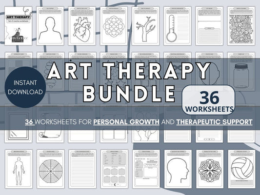 Art Therapy Worksheets For Mental Health